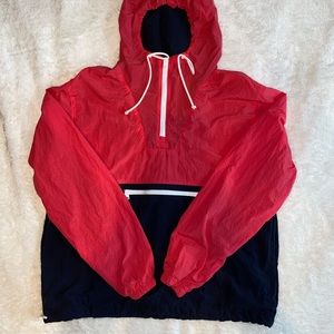 Pink & Blue Windbreaker